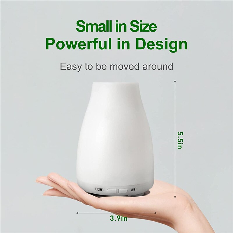 Portable Colorful Lights H2o Spray Cool Mist Humidifier Double Wet Aroma Essential Oil Diffuser Usb Rechargable Minicar Home Air Humidifier4