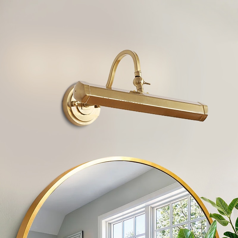 LED Wall Light G9 Copper 2 Light Hardwired Wall Mounted Picture Light 110-240V