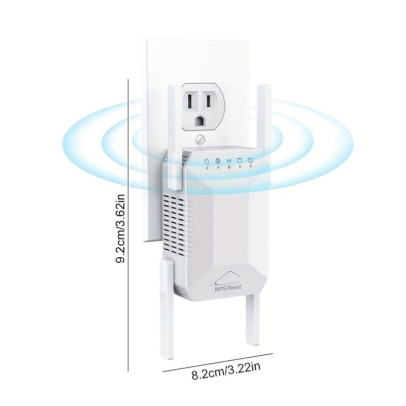 WiFi Extender 1200Mbps 2.4G/5G Dual Band Wireless Internet WiFi Repeater/Router/AP Signal Booster For Home Larger Coverage Extender And Signal Amplifier2