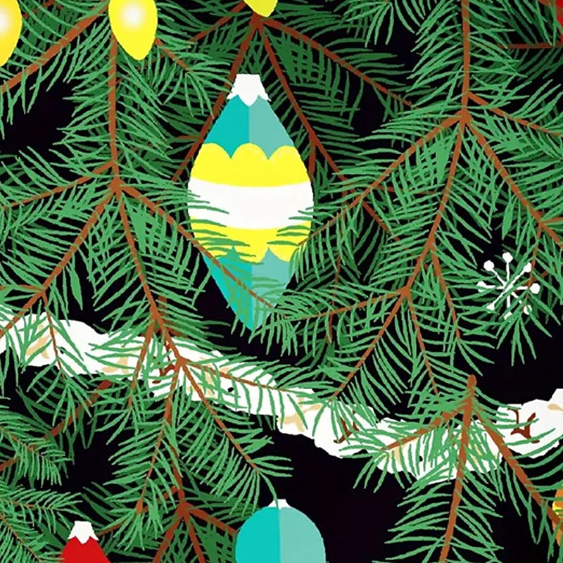 Christmas Men's Christmas Costume Printed Shirts Tree Casual Outdoor Street Fall & Winter Turndown Long Sleeve Burgundy Green S M L Shirt3