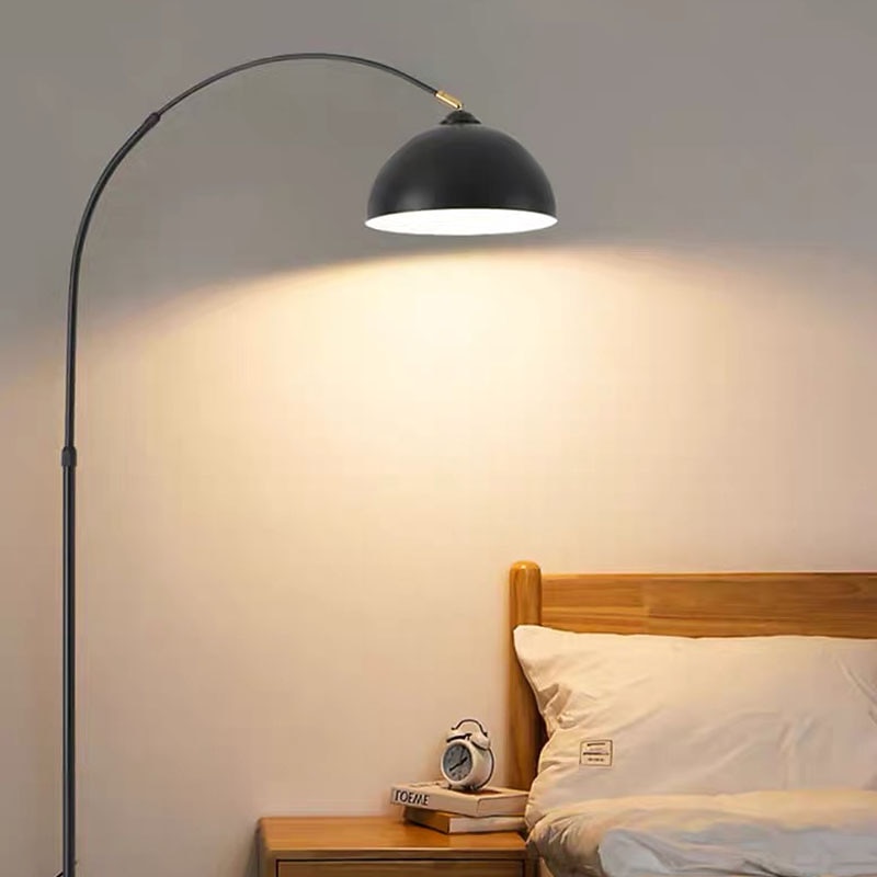 Arc Lamp - Height Adjustable 180 cm E26/E27 Arc Lamp, Floor Lamp Black White Arc Floor Lamp 110-240V3