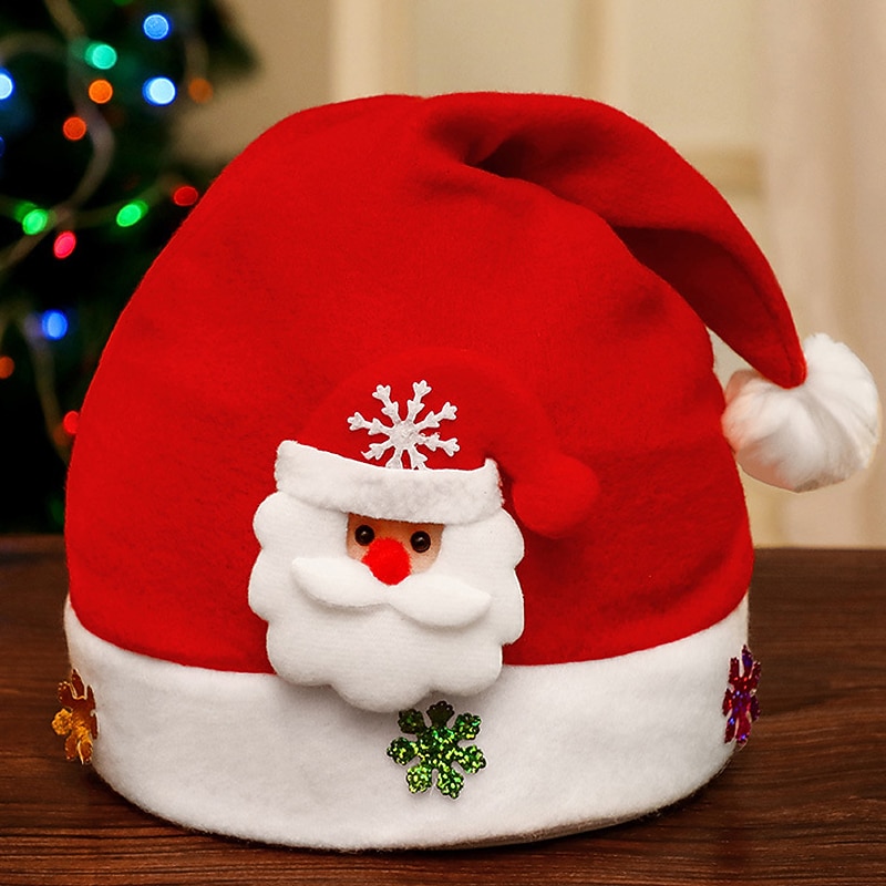 Christmas Hat Children's Adult Non-woven Hat Deer Horn Hat Holiday Gift Party Decoration And Dressing Up Hat for Christmas Gifts2