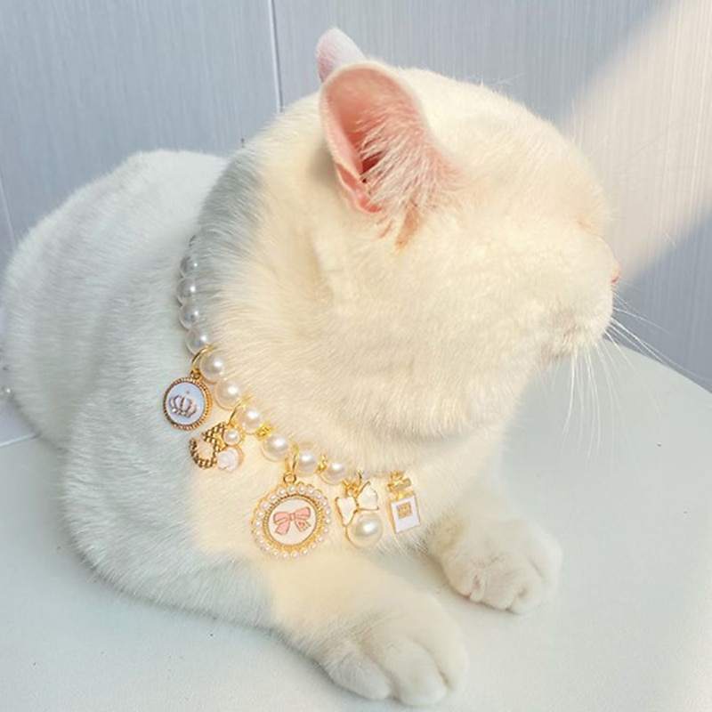 Pet Necklaces Handmade Accessories Small Fragrance Accessories Adjusted To Look Good2