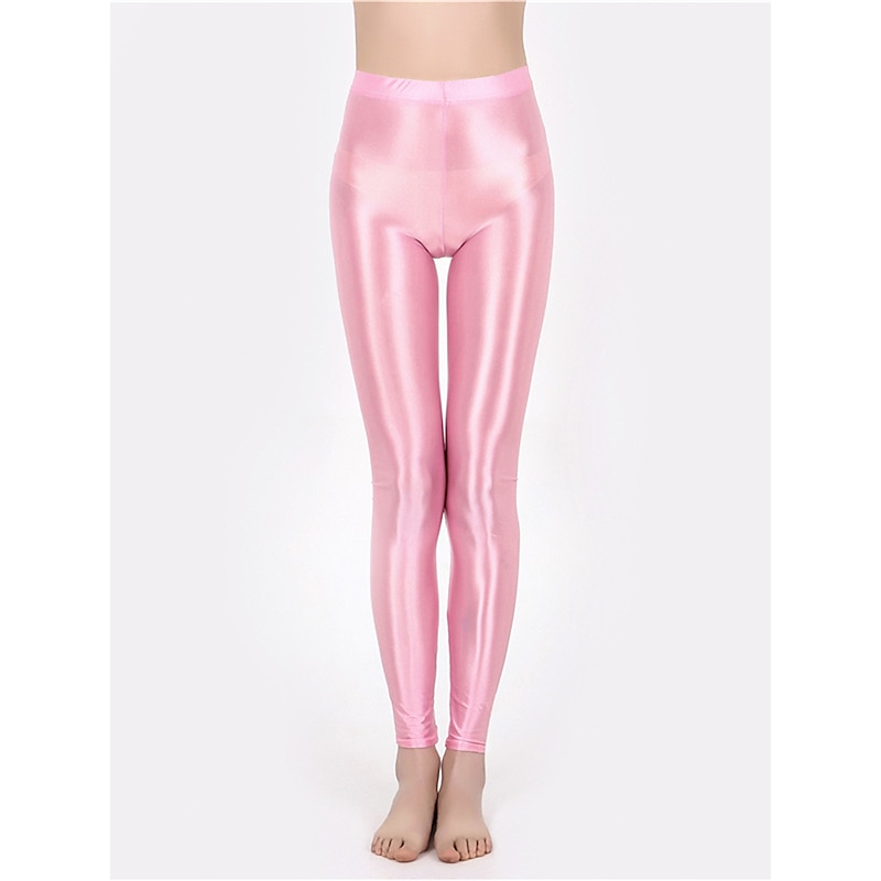 Women's Leggings Cozy Leggings Active Fashion Streetwear Ankle-Length High Waist Plain High Cut Breathability Soft Comfortable Micro-elastic Outdoor Yoga Street claret Robin's Egg Blue Grey Black2