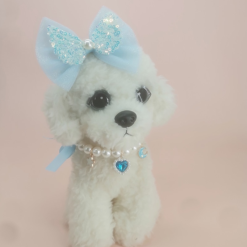 Necklace Hair Clip Jewelry Handcrafted Scarf Love Bow Adjusted Two-Piece Set Of Bows3