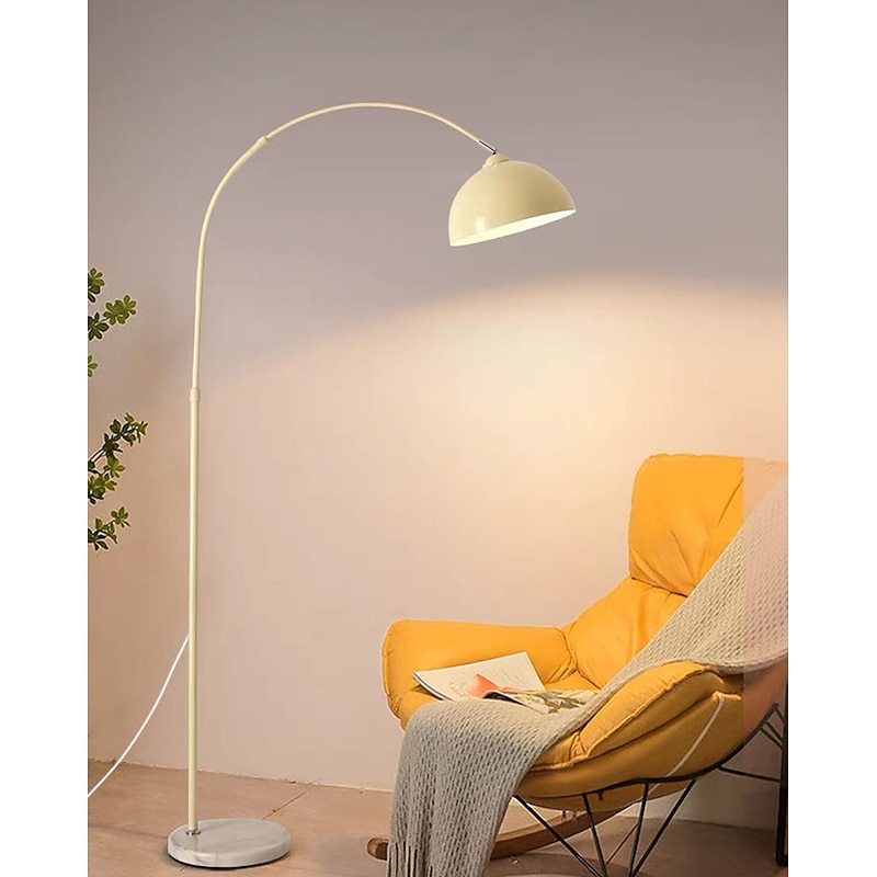 Arc Lamp - Height Adjustable 180 cm E26/E27 Arc Lamp, Floor Lamp Black White Arc Floor Lamp 110-240V2