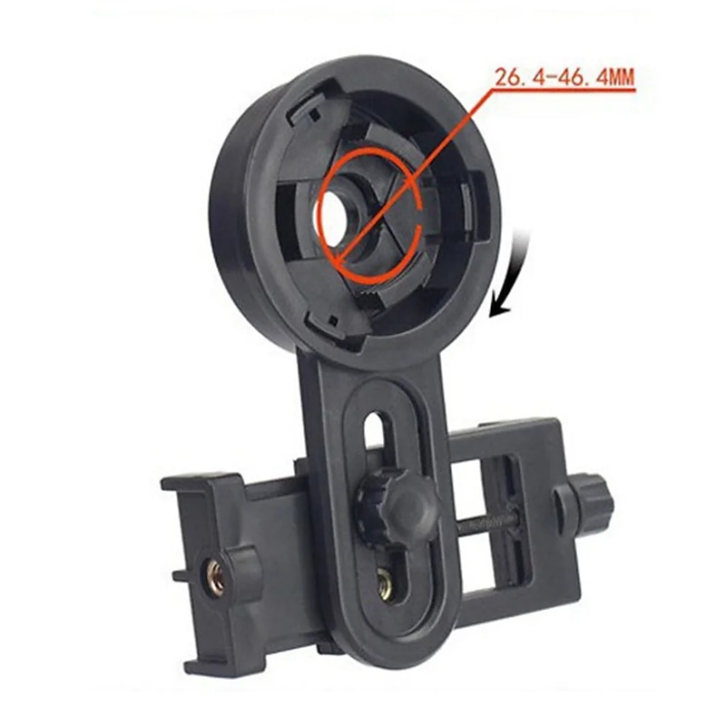 Universal Phone Lens Photography Adapter Mount Adjustable Phone Clip Bracket Telescope Phone Adapter for Binoculars Monocular3