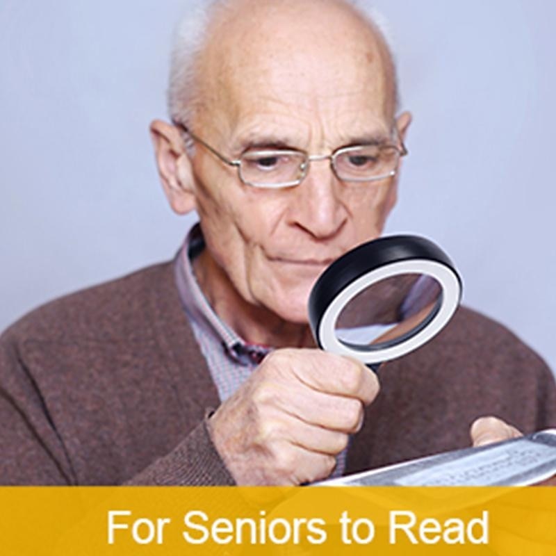 30X Handheld Reading Magnifying Glass Illuminated Magnifier Microscope Lens Jewelry Watch Loupe Magnifier With LED Light3