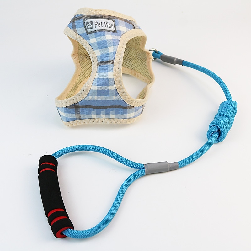Cat Traction Rope Vest Style Reflective Chest Strap Anti Breakaway Pet Dog Traction Rope Cat Walking Rope3