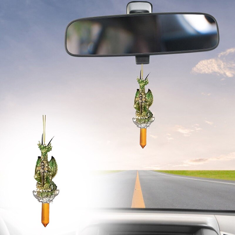 Christmas Tree Ornament,2D Acrylic Cartoon Decorative Ornament, Cute Cartoon Dragon Hanging Ornament, Car Interior Pendant, Animal Home Decor3