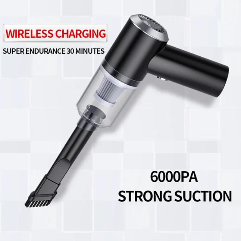 Car Vacuum Cleaner Household Portable High Power Wireless Vacuum Cleaner Mini Car Strong Suction Handheld Vacuum Cleaner2