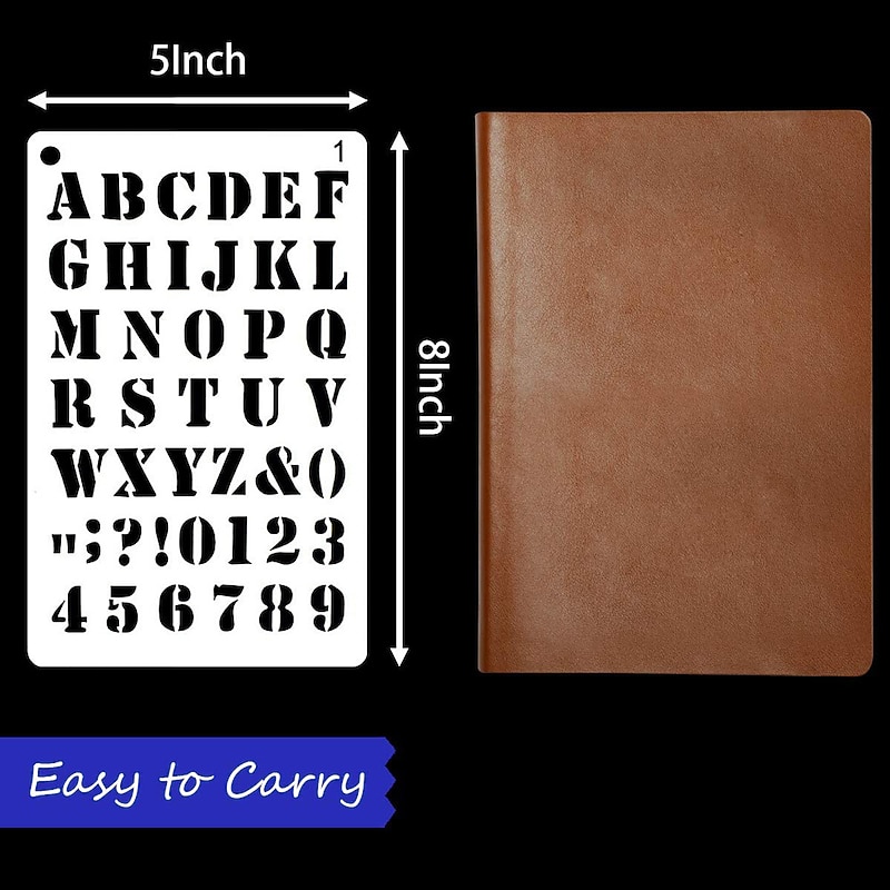 12pcs Templates Stencil Set, Reusable Craft Stencils, Mandala Stencils, Laser Cutting Painting Stencils For DIY Painting Art Scrapbook, Wood, Paper, Furniture, Door, Floor Wall2