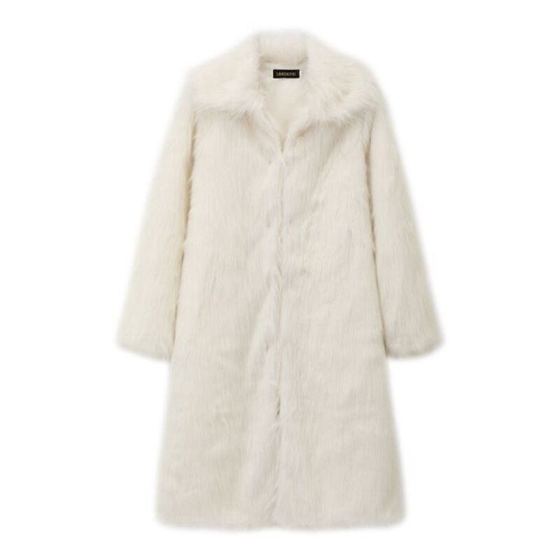 Men's Winter Coat Winter Jacket Fur Coat Daily Wear Vacation Soft Outdoor Pocket Winter Pure Color Warm Ups Comfort Lapel Black White Brown Light Grey Dark Coffee Jacket4