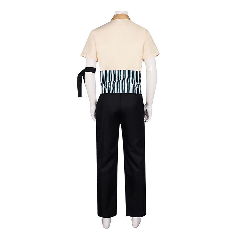 Roronoa Zoro Anime Cosplay Suits Kimono Halloween Carnival Top Pants Earrings For Men's Women's Adults'2