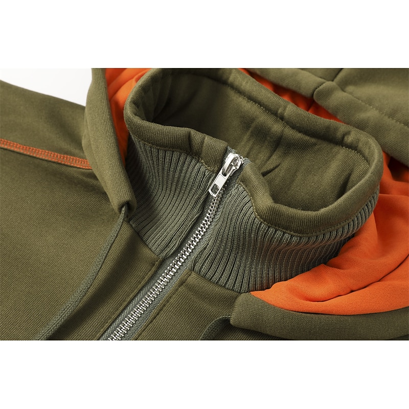 Men's Hoodie Tactical Hoodie Tactical Black Army Green Navy Blue Gray Hooded Plain Sports & Outdoor Daily Holiday Streetwear Cool Casual Spring &  Fall Clothing Apparel Hoodies Sweatshirts  Long2