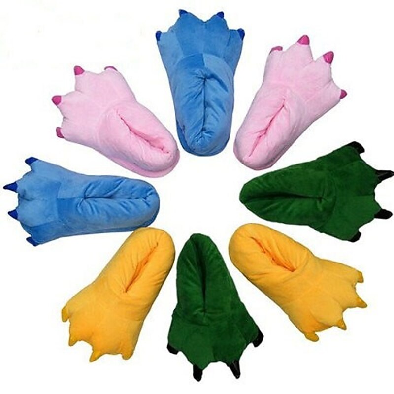 Adults' Kigurumi Pajamas Slippers Nightwear Camouflage Monster Solid Colored Onesie Pajamas Cotton Cosplay For Women's Boys Girls' Halloween Animal Sleepwear Cartoon Festival / Holiday Costumes2