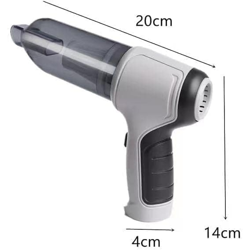 3-in-1 Handheld Vacuum Cleaner Battery, Wireless Mini Handheld Vacuum Cleaner, Portable Car Vacuum Cleaner Wet and Dry with Washable Filter, Powerful Handheld Vacuum Cleaner for Car, Office4