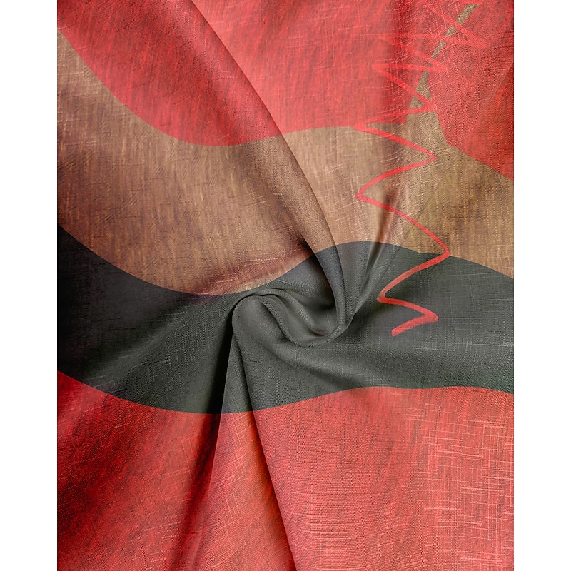 Women's Tunic Shirt Long Sleeve Asymmetrical Hem Blouse Basic Color Block Print Long Tops V Neck Casual Red Spring Fall2