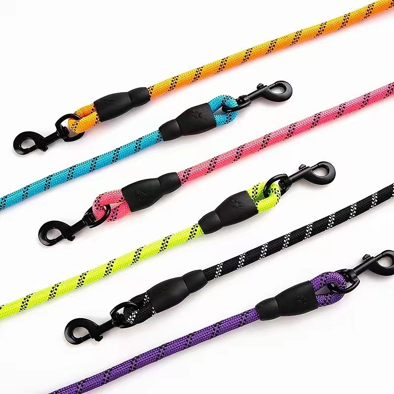 Explosion-proof reflective pet leash dog chain dog leash large and medium-sized dog leash manufacturers2