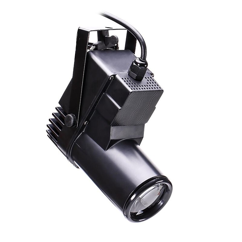 Uking 1pcs 30W RGB Stage Light LED Spot Moving Head DMX Disco DJ Party Voice-activated LED Stage Light 10