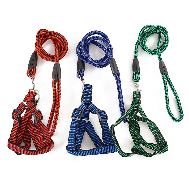 Pet Dog Traction Rope Small Square Round Rope Chest Strap Dog Pet Supplies