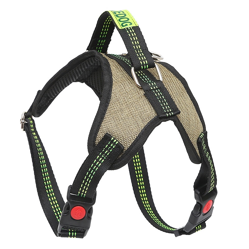 Sponge Mesh Big Dog Walking Rope Chest Strap Saddle Dog Pet Chest Back Coat Pet Supplies4