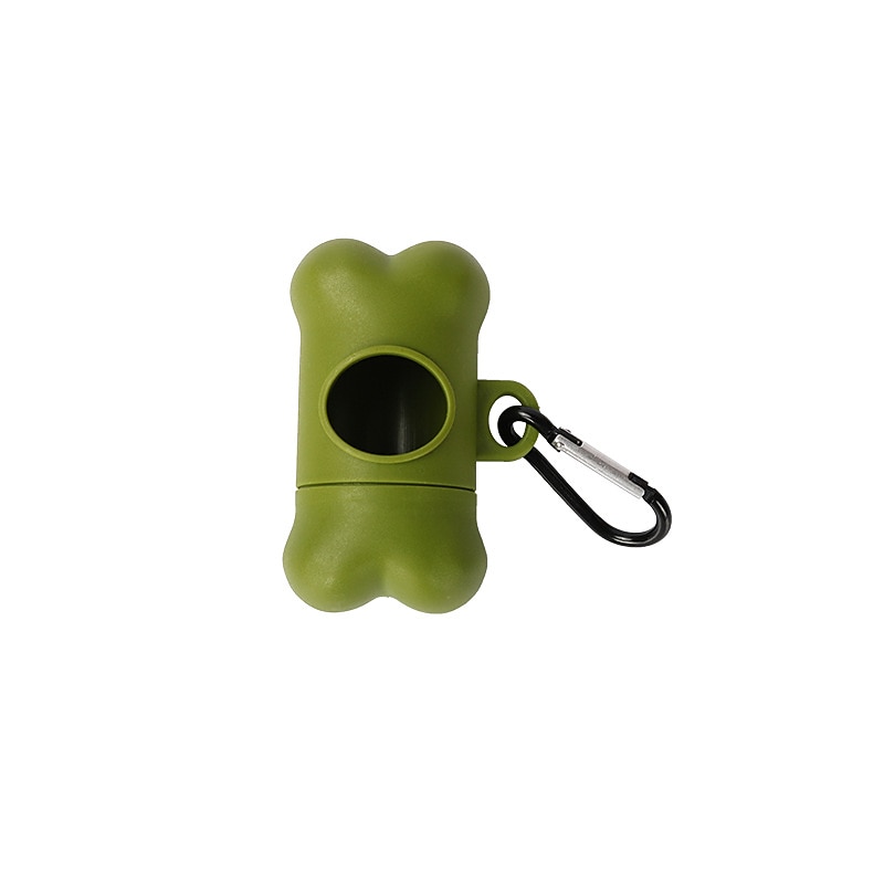 1pc Pet Garbage Bags Corn Starch Biodegradable Dog Manure Bags Compostable Fecal Collection Bag Dispenser2