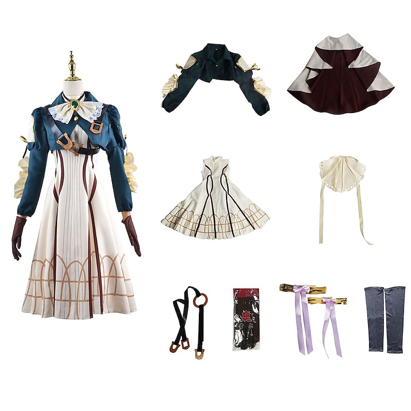 Anime Cosplay Costume Outfits Cosplay Wigs Cosplay Suits Cosplay Wigs Masquerade More Accessories Wig Costume For Women's Girls' Teenager Adults'3