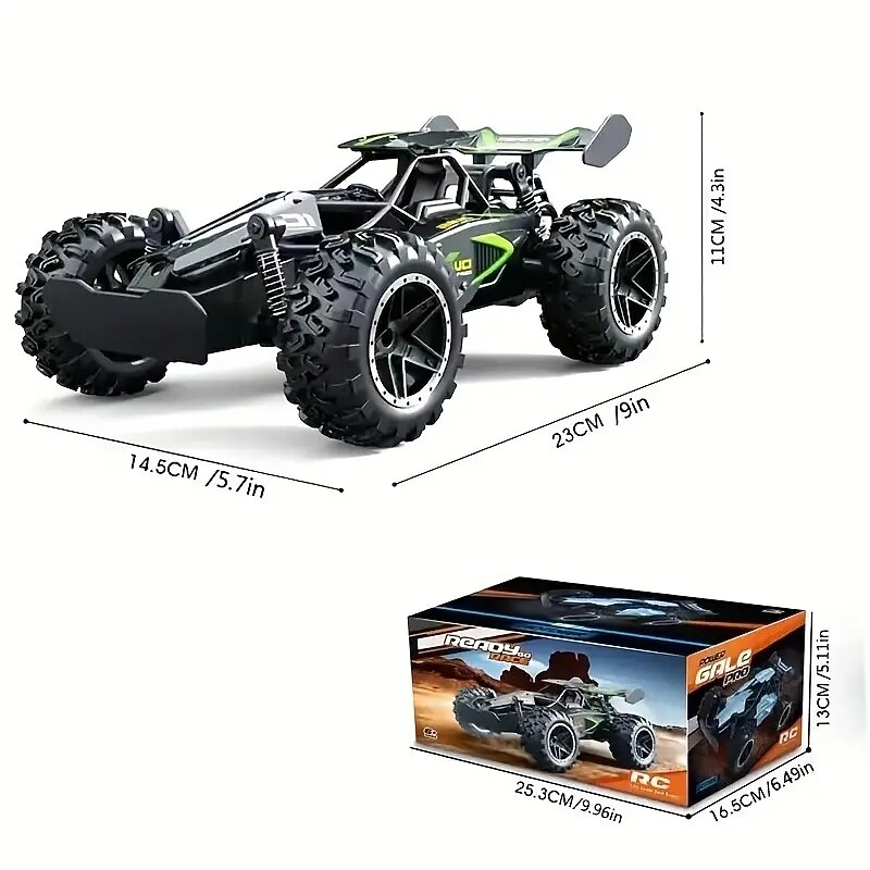 118 Small High-speed Off-road 2.4 G Remote Control Car Drifting 15KM/H Adapted To The Anti-collision Setting Of The Various Sections Of The Road Rubber Large Tire2