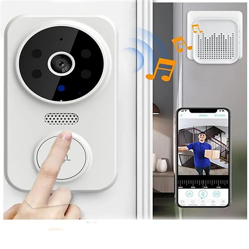 M8 Wireless Doorbell with 1080 HD Camera WiFi Doorbell Smart Intercom Popular Tuya2