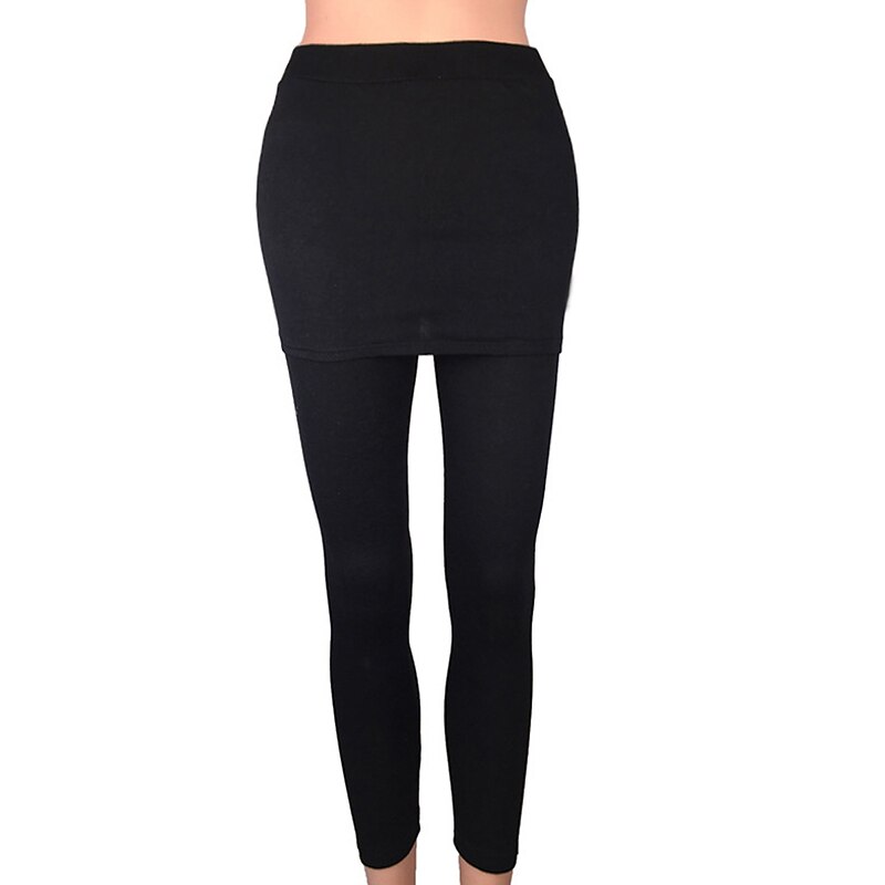 Women's Leggings Cozy Leggings Active Fashion Streetwear Full Length High Waist Plain High Cut Breathability Soft Comfortable Micro-elastic Outdoor Street Daily claret Light Gray Dark-Gray Black Fall4