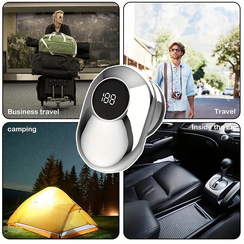 Rechargeable Waterproof Electric Shaver with Mini Trimmer and Reciprocating Cutter Head for Men - Perfect for Beard Shaving and Grooming4