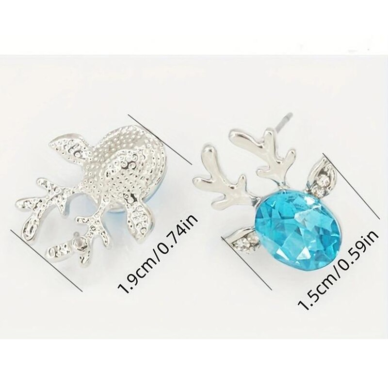 Christmas Reindeer Ear Pins Earrings Christmas Gifts Cute Accessories2