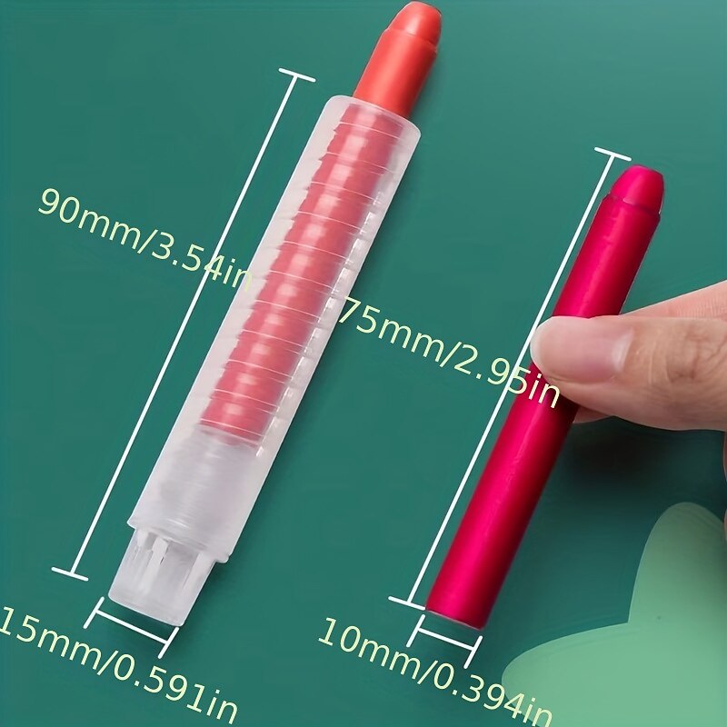 24Color Dust-free Water-soluble Chalk Color Erasable Pen School Teacher Special Blackboard Pen Student Painting Pen Set For Kid2