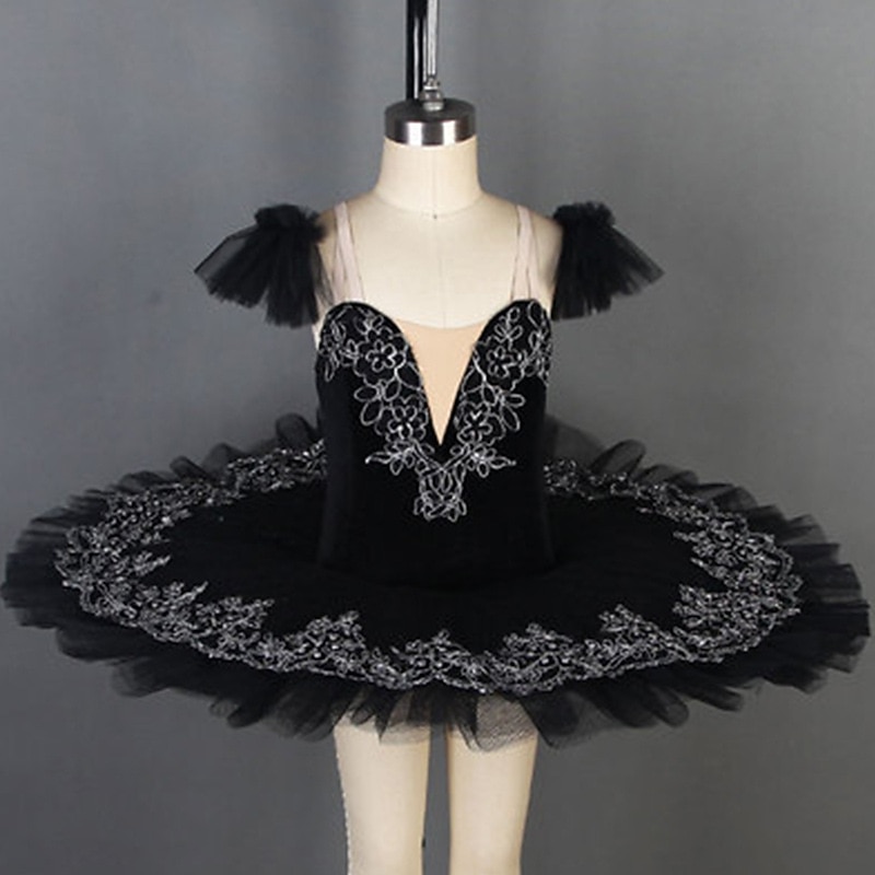 Kids' Dancewear Ballet Dress Ruffle Girls' Performance Sleeveless Natural Elastane2