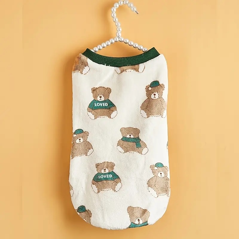 Dog Cat Sweatshirt Cute Casual Daily Winter Warm Breathable Soft Washable Comfortable Outdoor Casual Daily Dog Clothing for Bichon Frise Pomeranian Baby Pet Papillon Small3