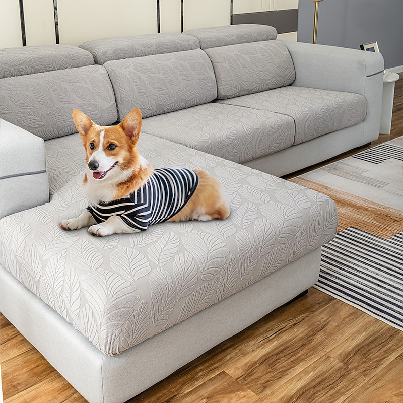 Magic Sofa Cover for Dogs Pet, Stretch Couch Covers Anti Scratch Furniture Protector, Cushion Slipcover for Armchair, Sectional  Shaped, 3 Seater(Not Sold By A Set)2