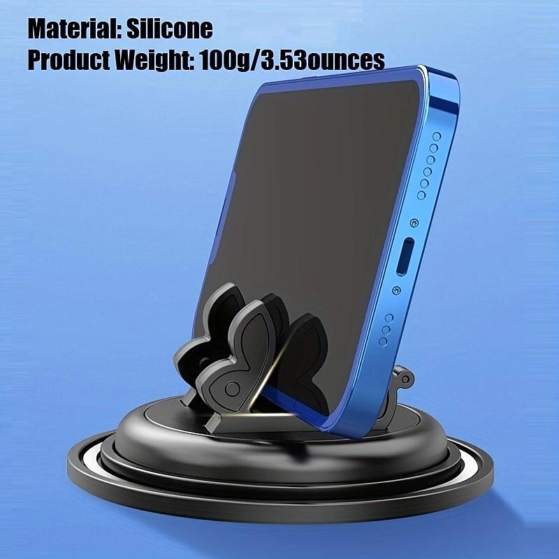 360 Degree Rotatable Car Phone Mount Universal Car Phone Holder Securely Holds All Smartphones Compatible with iPhones & Android Phones4