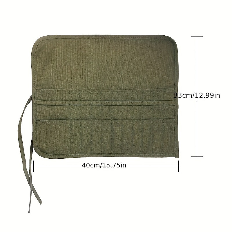 Paint Brush Holder 22 Slots/30 Slots Paint Brush Storage Acrylic Oil Watercolor Gouache Paint Brush Roll Canvas Bag Oil Paint Brush Brush Pen Bag Water Chalk Storage Bag For Artists2