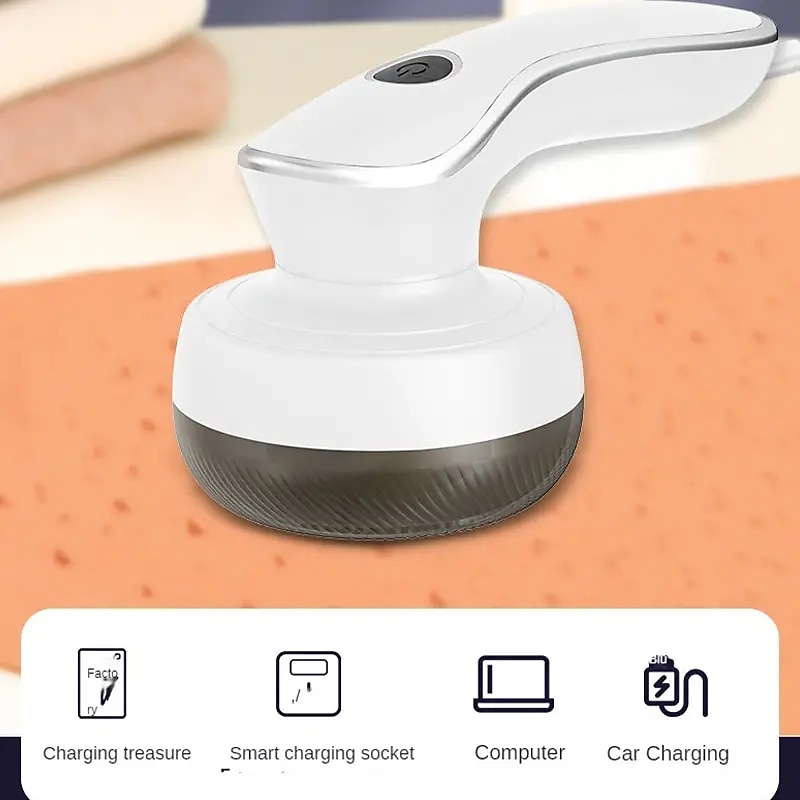 Rechargeable Fabric Shaver USB Powered Lint Shaver Sweater Defuzzer Remove Fuzz Lint Balls Pills Bobbles From Clothes Furniture Carpet Couch3