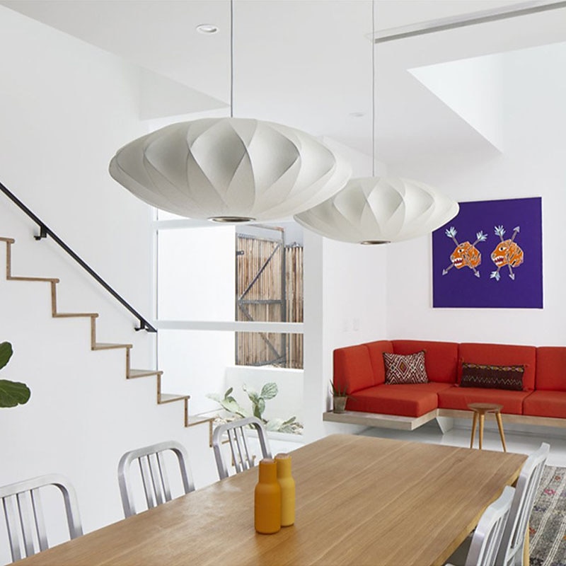 LED Pendant Light Cocoon Chandelier Lantern Design for Cafe Restaurant 110-240V