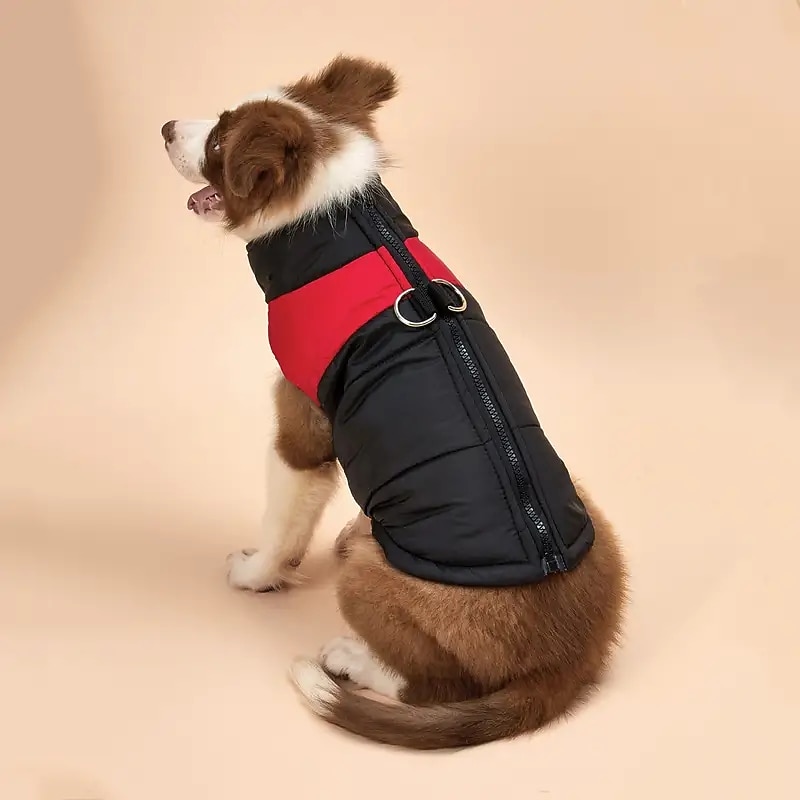 Dog Cat Coat Jacket Vest Fashion Party Winter Waterproof Warm Breathable Soft Comfortable Christmas Halloween Outdoor Casual Daily Dog Clothing for Bichon Frise Pomeranian Baby Pet Papillon Small2