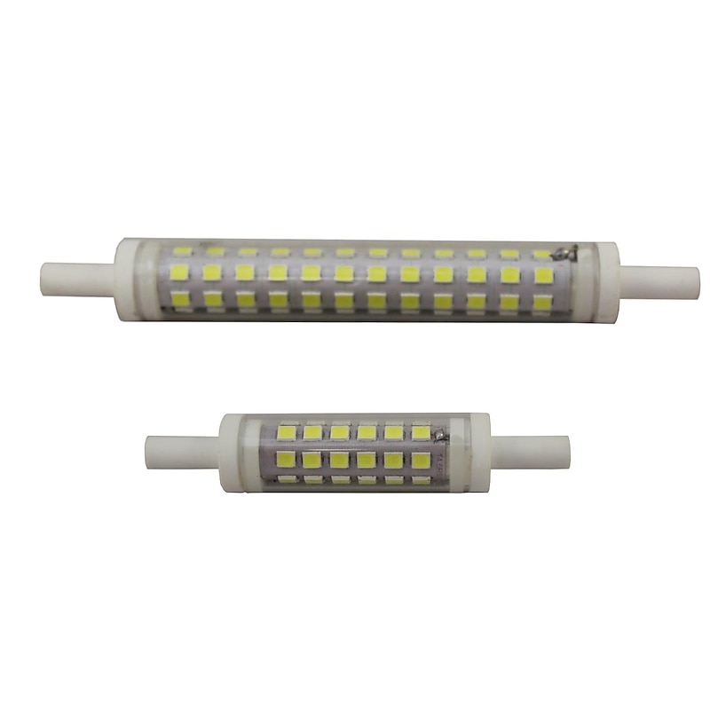 LED R7S  78mm/118mm 13W J78/J118  Tubes equivalent to Halogen 75W AC 220V 240V 2Pcs