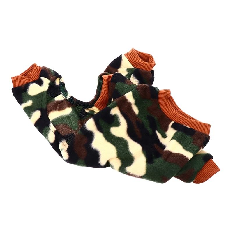 Dog Cat Pajamas Fashion Casual Winter Warm Breathable Soft Washable Comfortable Outdoor Casual Daily Dog Clothing for Bichon Frise Pomeranian Baby Pet Papillon Small2