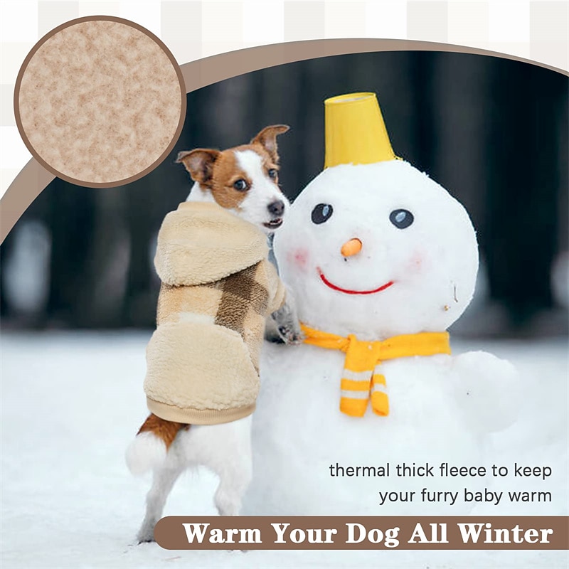 Dog Cat Hoodie Fashion Casual Winter Warm Breathable Soft Washable Comfortable Christmas Halloween Christmas Outdoor Casual Daily Dog Clothing for Bichon Frise Pomeranian Baby Pet Papillon Small