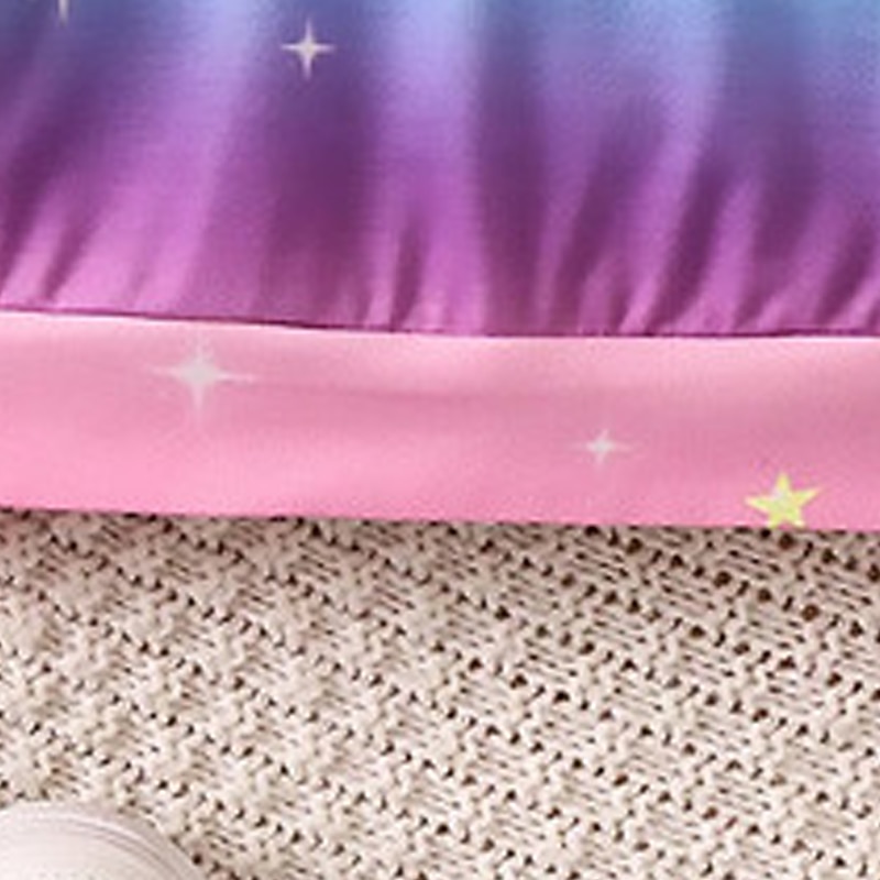 Girls' 3D Rainbow Unicorn Color Gradient Hoodie Pullover Pink Long Sleeve 3D Print Fall Winter Active Fashion Cute Kids 3-12 Years 4-12 Years Outdoor Casual Daily Regular Fit3