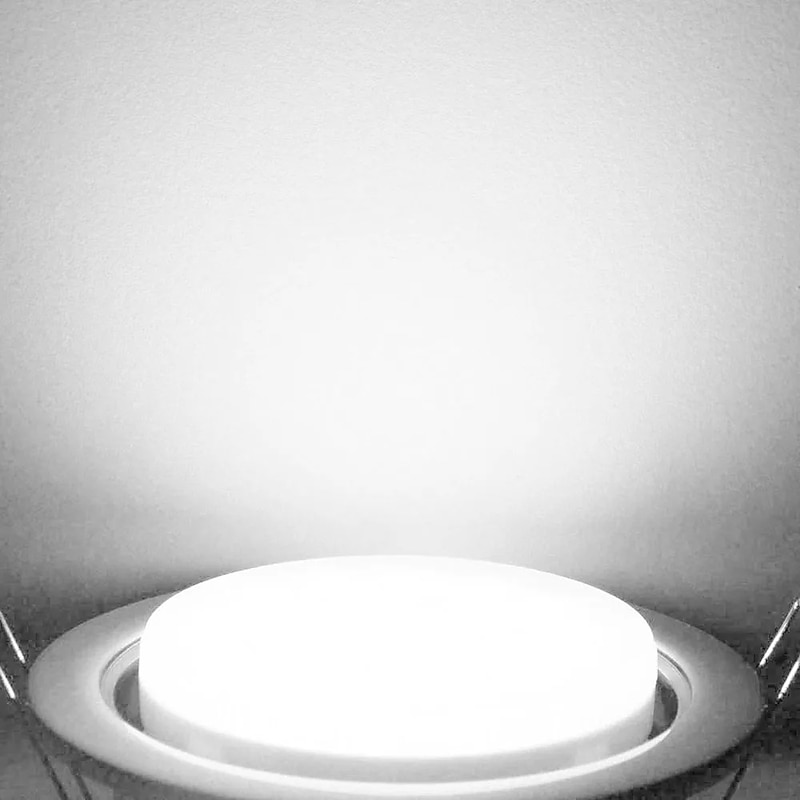 4pcs 1pcs LED Cabinet Light Bulb GX53 Replacement 7W Without Main Light PC Cover Down Light Ceiling Light Energy Saving 220-240V4