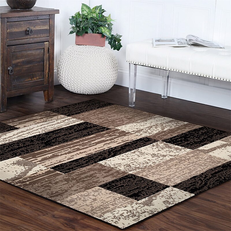 Geometric Woodland Runner Rug Kitchen Mat Non-Slip Oil Proof Rug Indoor Outdoor Mat Bedside Bedroom Decor Bathroom Mat Entrance Rug Door Mat4