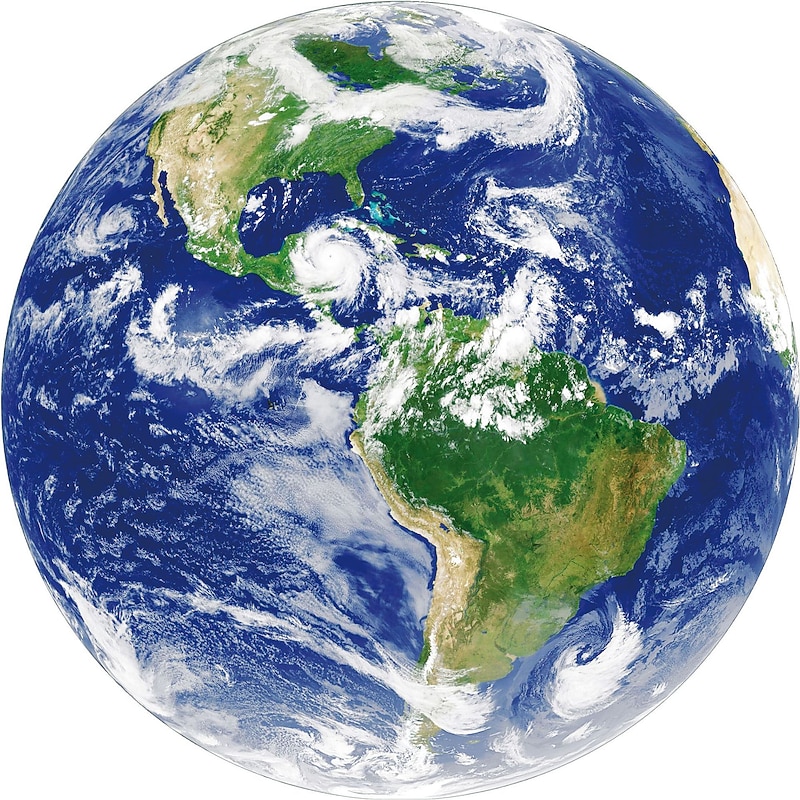 Creative 1000 Pieces Of Flat White Card Paper Thickened Puzzle Circular Moon Love Sea Puzzle Toy For Adults3