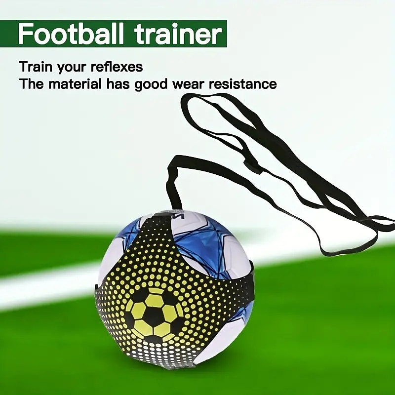 Football Training Equipment With Children's Football Trainer Volleyball Controller Elastic Gyratory Bouncing Bag Auxiliary Sports Equipment super bowl2